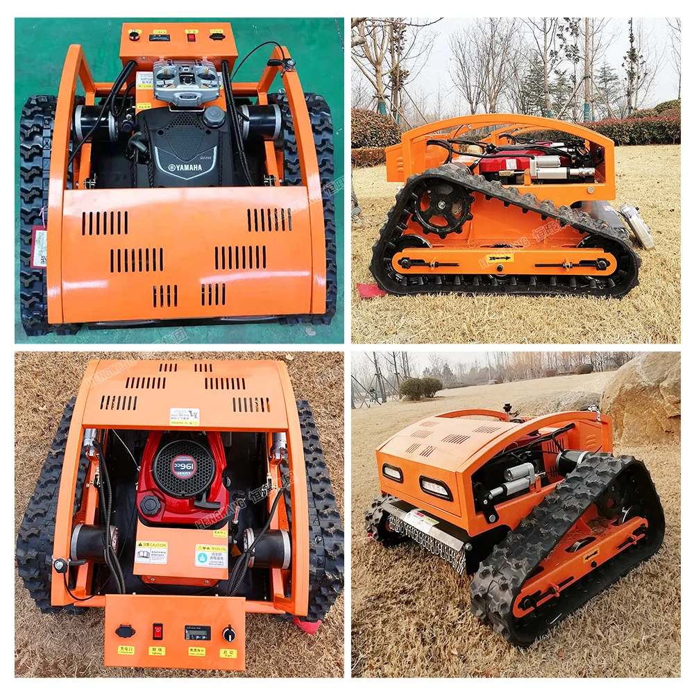 Hengwang HW750-8A remote control automatic rc gasoline Lawn Mower