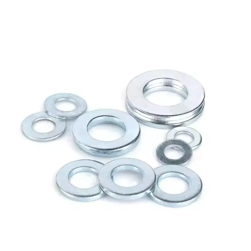 Factory Wholesale High Quality Zinc Galvanized Washer Flat Metal Washers Flat Washer M14/M16/M20/M22