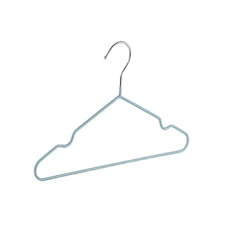 Высококачественные вешалки для одежды из ПВХ, прочные металлические вешалки для одежды