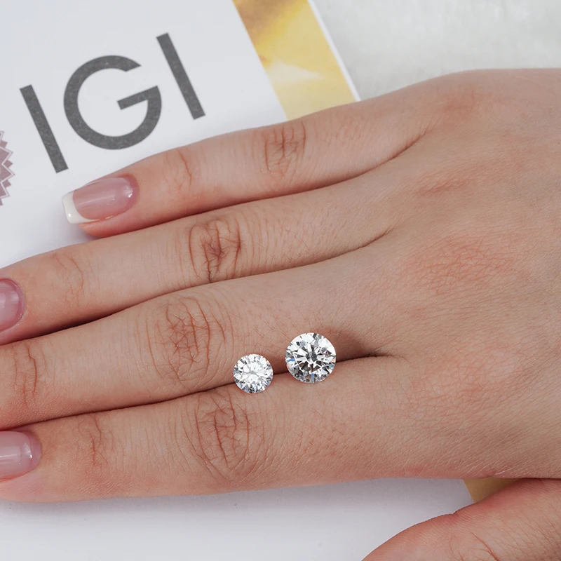 Starsgem оптовая продажа 1 карат сертификат IGI HPHT CVD Lab creat Diamond 1.0ct D E F VVS незакрепленные лабораторные алмазы