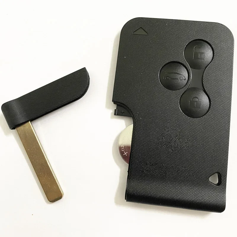 KYDZ 3 button Remote Key Card 433Mhz PCF7947 Chip pcf7926 For Renault Megane 2 3 II Scenic II Scenic 2003 2004 2005 2006 2007