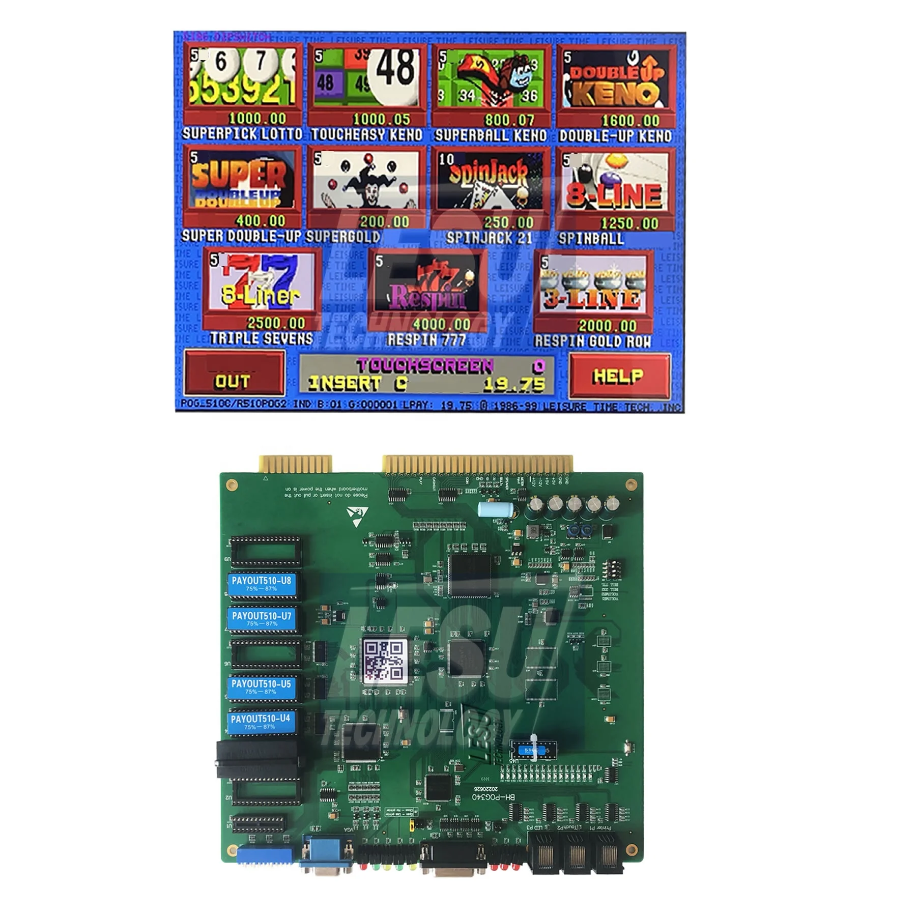Новейшая версия игровая настольная 75% O Go ~ 82% процентов T510 контурная плата для игр лидер продаж печатная Игровая