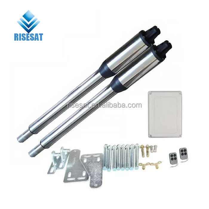 double swing gate opener 24VDC heavy duty automatic door opener 200KG 2.5m Gate leaf Max. RS-G04S RISESAT