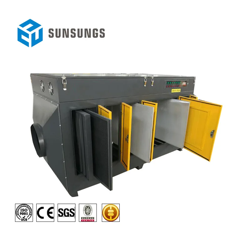 china factory uv photolysis oxidation deodorizing equipment/waste gas treatment gas disposal