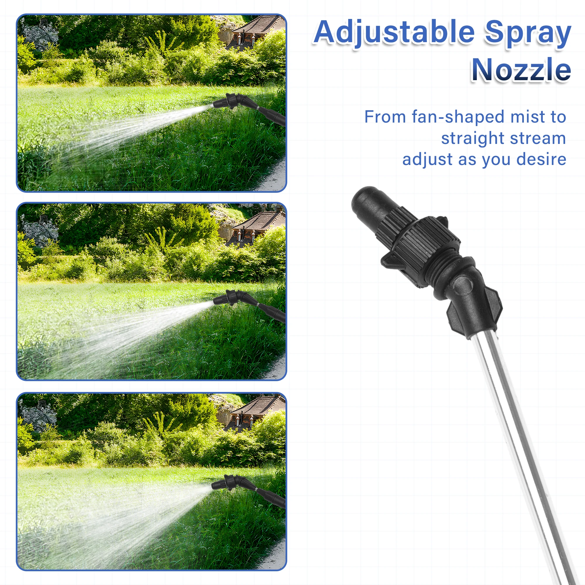 Agricultural Knapsack Power nozzle water spray gun Home Gardening Sprayer Inner Wire And Outer Wire Lance