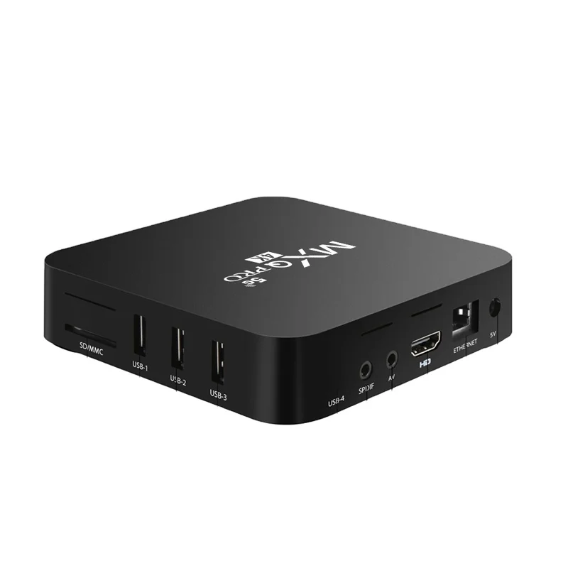 Android Tv Box 10.0 Smart TVBox Wifi HDR 4K H.265 RAM 2g ROM 16G real Media Player Set Top Box