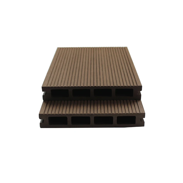 wpc decking outdoor Engineered  waterproof 3d deep embossed wpc decking black wood