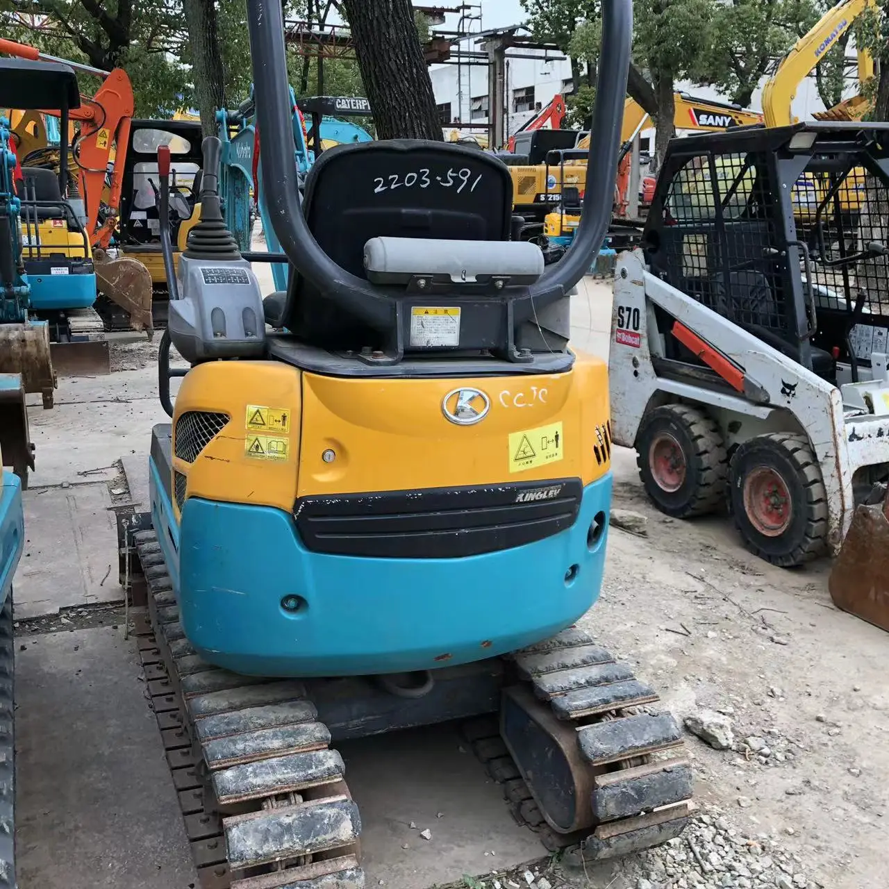 Small Digger KUBOTA U17 Used Mini Hydraulic Excavator