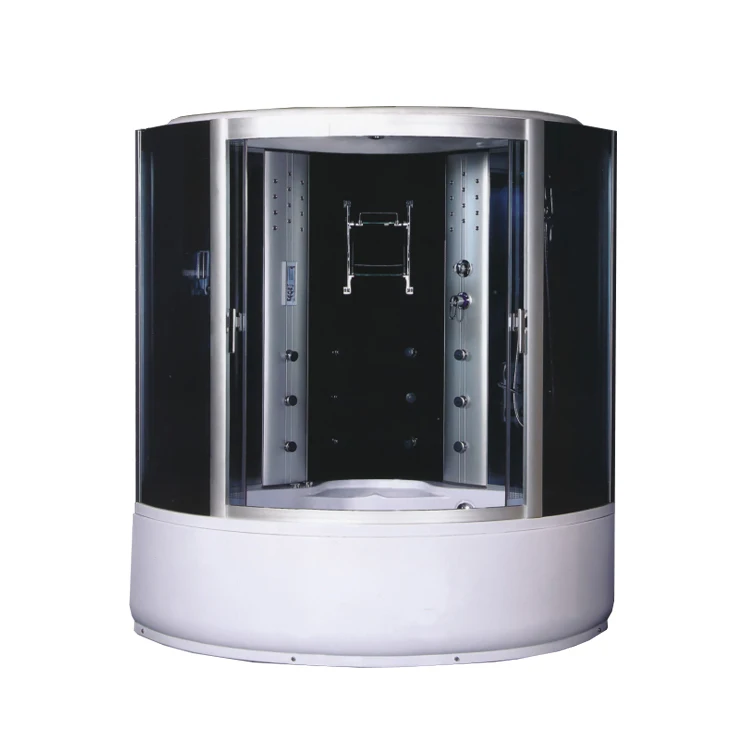 New Type Luxury Steam Enjoyable Rectangle Apollo Glass Bath Shower Cabin