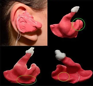 2023 new product Eear Impression material silicone impression material to make hearing-aid impression