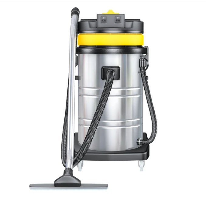 Industrial suction machine 3000W  capacity 80 liter for wet and  dry  dust collector