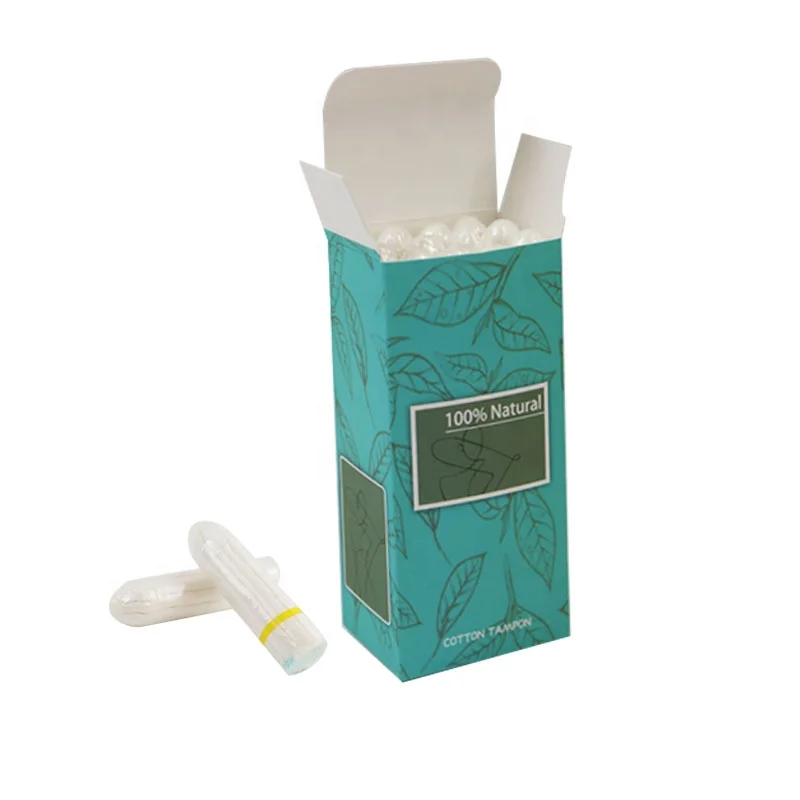 Organic All Cotton Non-Applicator Tampons