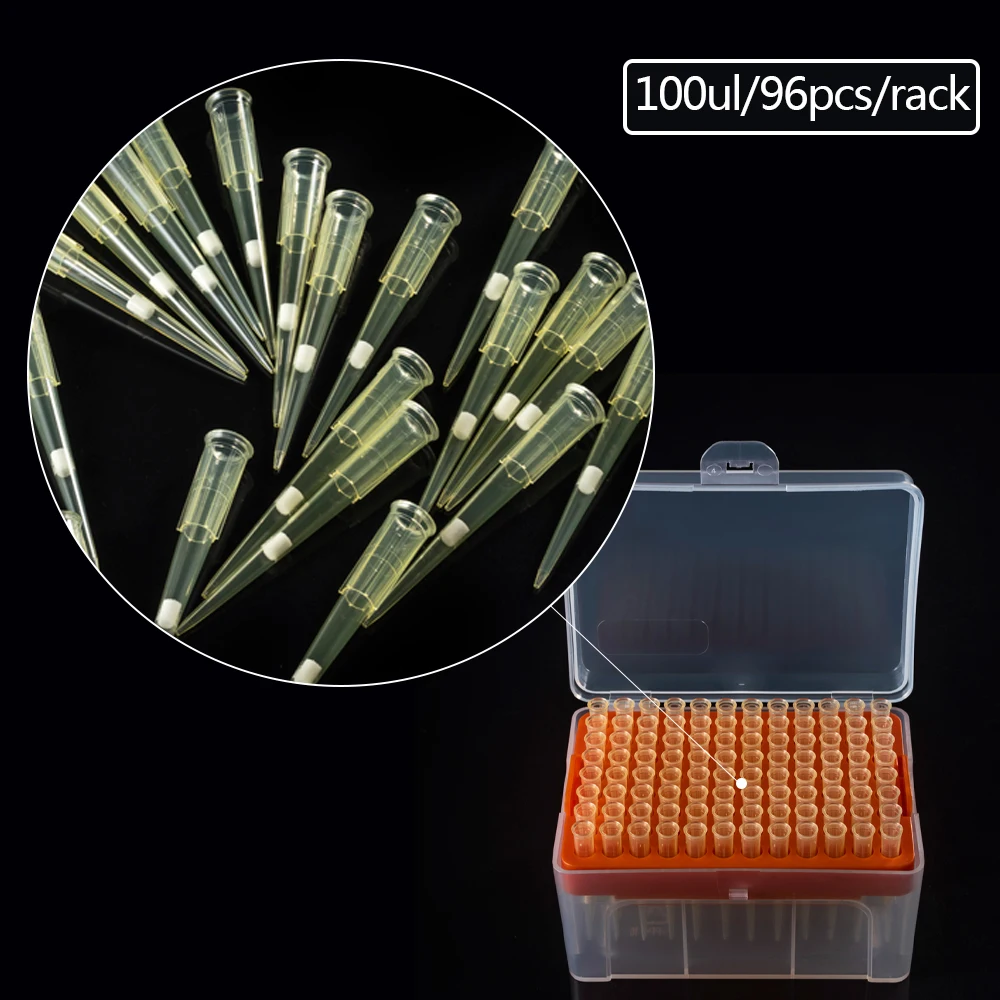 plastic bulk sterile 10ul filter micro pipette tips for laboratory DNase RNase Free