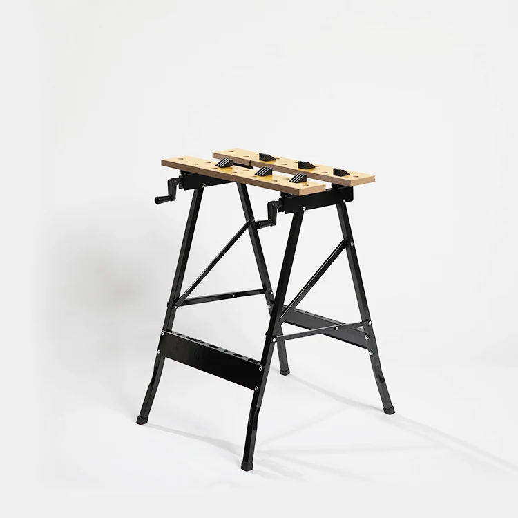 Multipurpose 20 square Compact Storage Tools Workbench Folding Garage Sawhorse