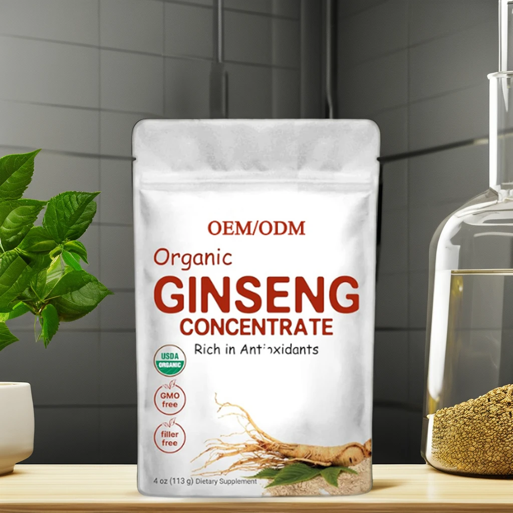 Customization label for korean red ginseng extract ginseng powder