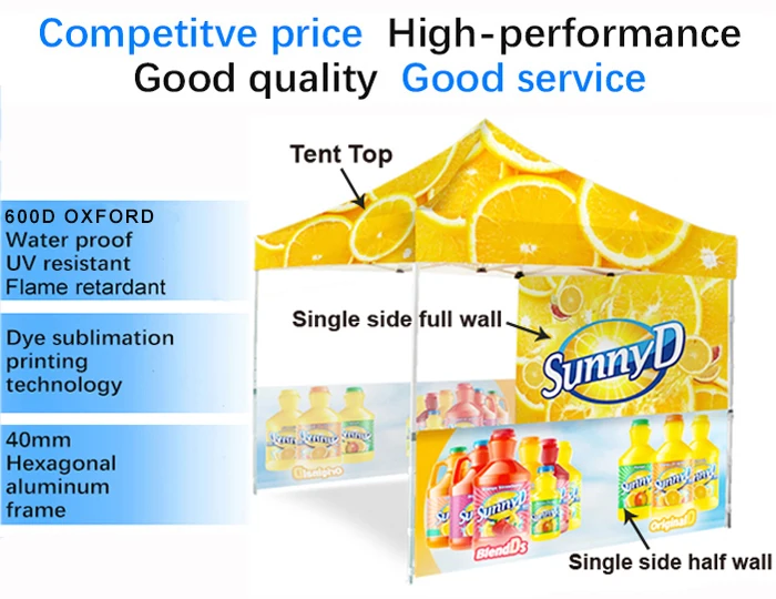 3x3m cheap advertising promotional event tent easy pop up tent custom printed canopy outdoor sports gazebo trade show tent