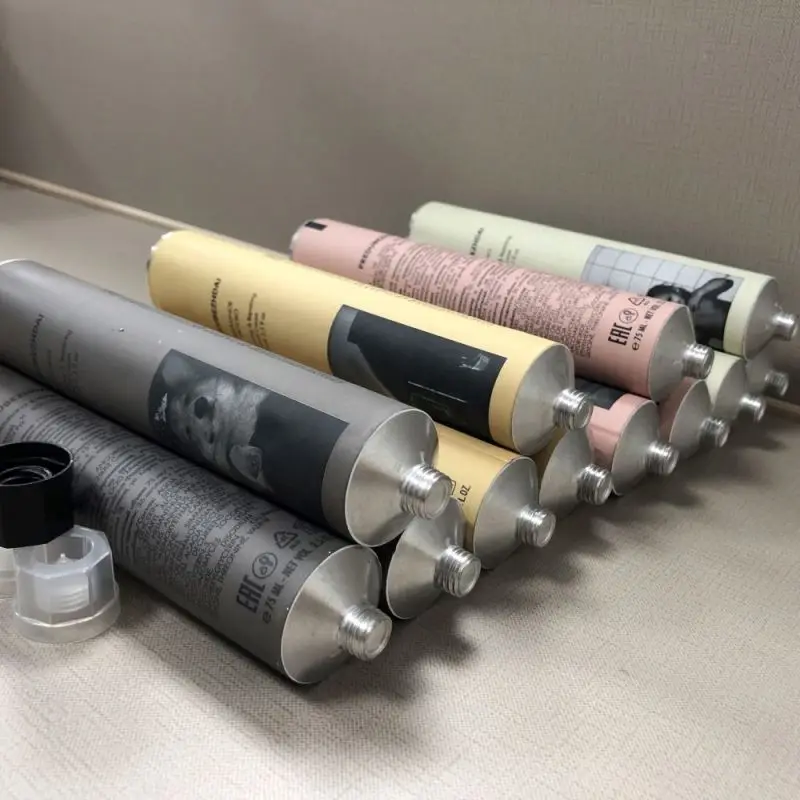 Packaging Food Empty Toothpaste 150 Ml 30Ml Aluminium Tube Collapsible Cosmetic Aluminum Tubes