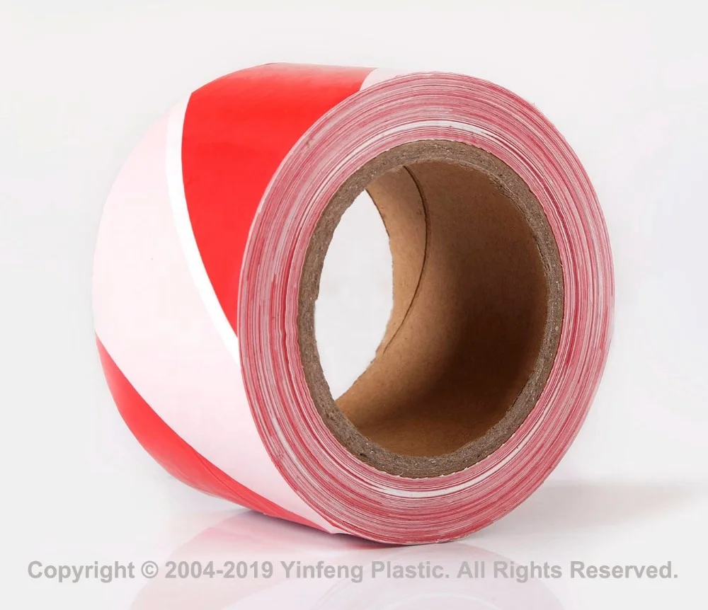 PE Stripe warning tape reflect tape safeti caution tape Ribbon for roadway safety