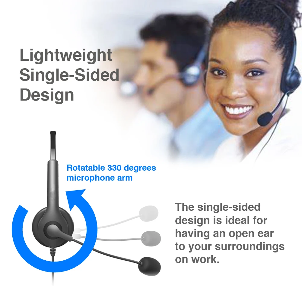 Wholesale Factory Price RJ Call Centre Headset Customization Available