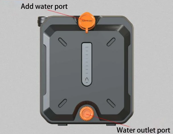 AC 220v Light Weight Aluminum Fuel Cell Battery for Earthquake Rescue