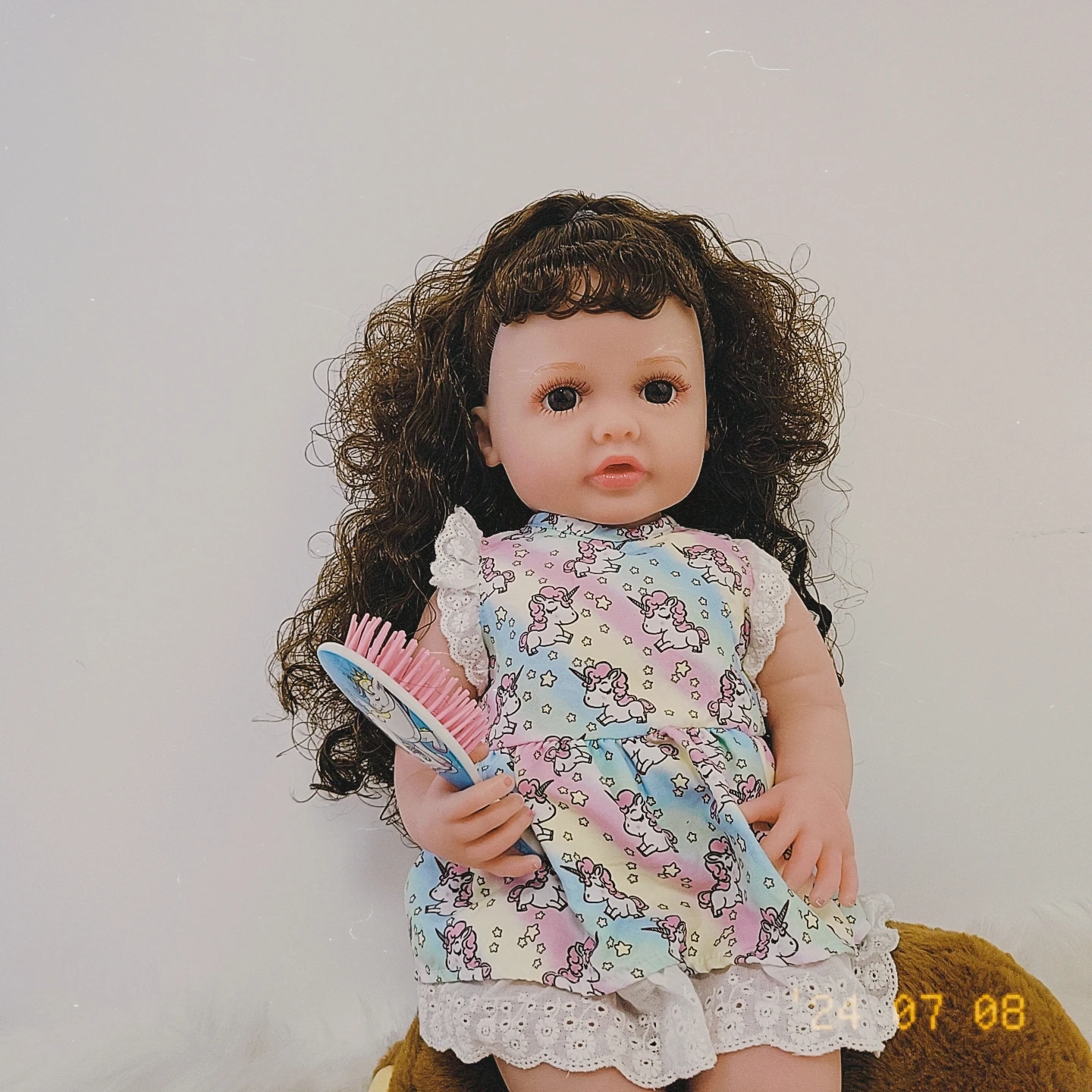 Lifelike Reborn Baby Dolls 22 Inch Soft Body Realistic Newborn Full Body Vinyl Anatomically Correct Real Life Baby Dolls