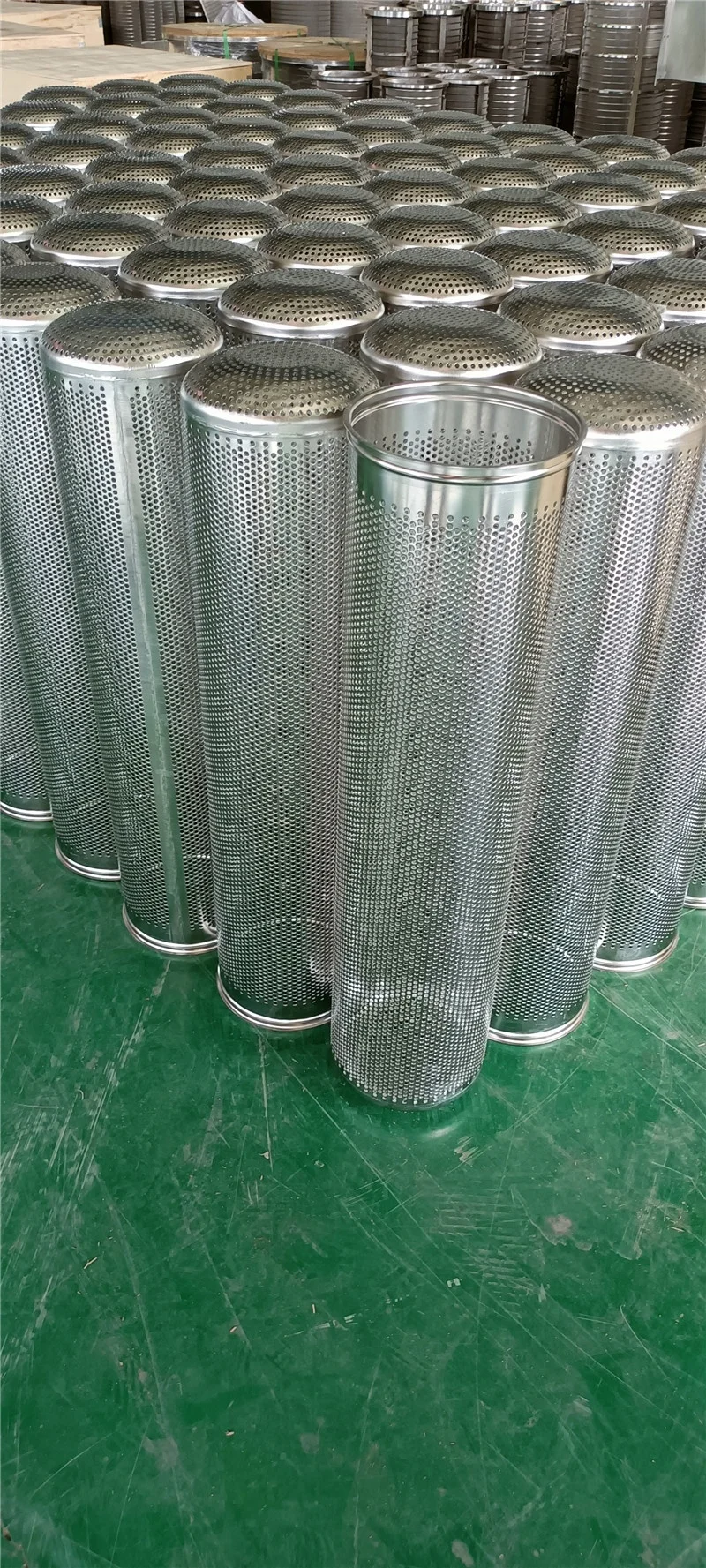 BTOSLOT  for waste water treatment Filter Strainers Perforated Bag-Filter Mesh Cylinders