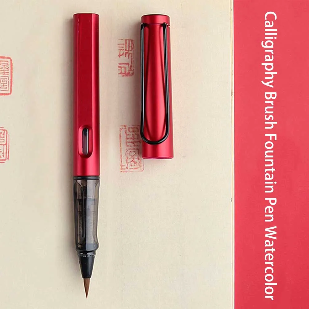 Fountain Pen Type Writing Brush Calligraphy Pen Soft Hair Painting Drawing Regular Script