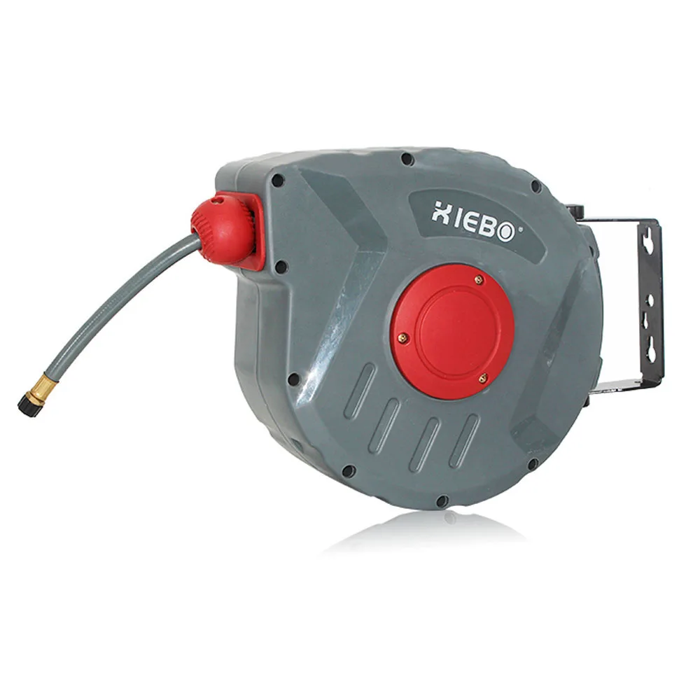 CE approved industrial high pressure auto-lock slow retractable air hose reel