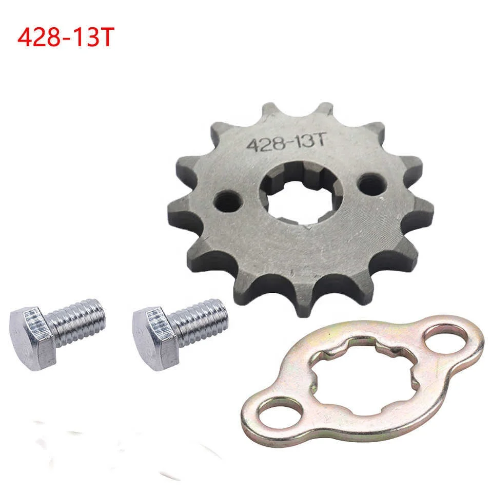 Motorcycle Parts 20MM/17MM ID 428 Small Sprocket 10-19T Tooth Flywheel