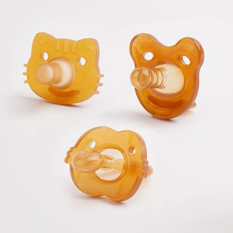 New Pop Eco Friendly Ultra-Light Breast Nipple Liquid Chewable Round Nipple Baby Silicone Pacifier