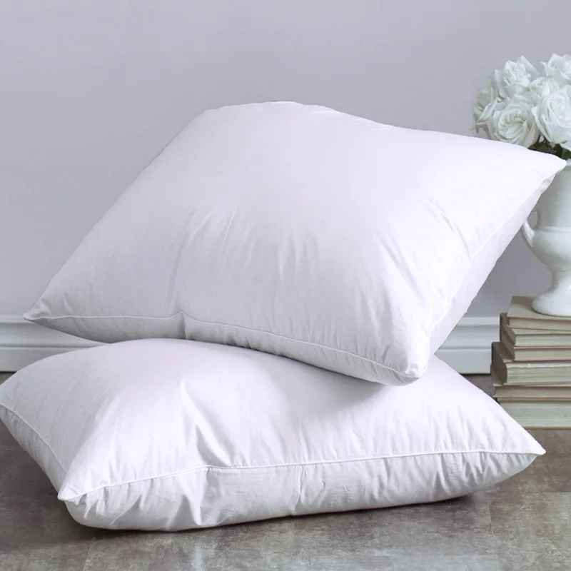 The five-star hotel specializes in quality pillow inner cotton anti-- feather cloth feather fabric pillow Bed Pillow
