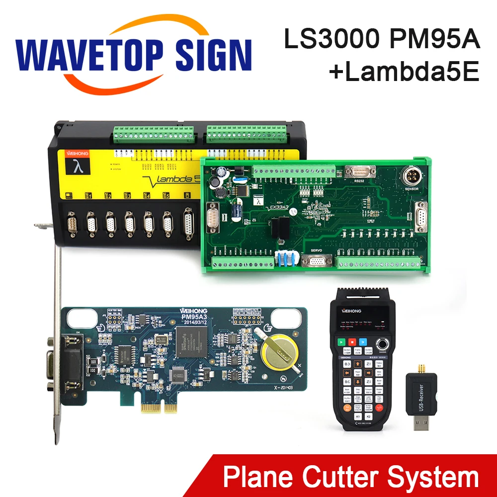Wavetopsign волоконного лазера контроллер LS1500 / LS3000 LS3000M PM95A + Lambda5E(LD5E-04) 5S для