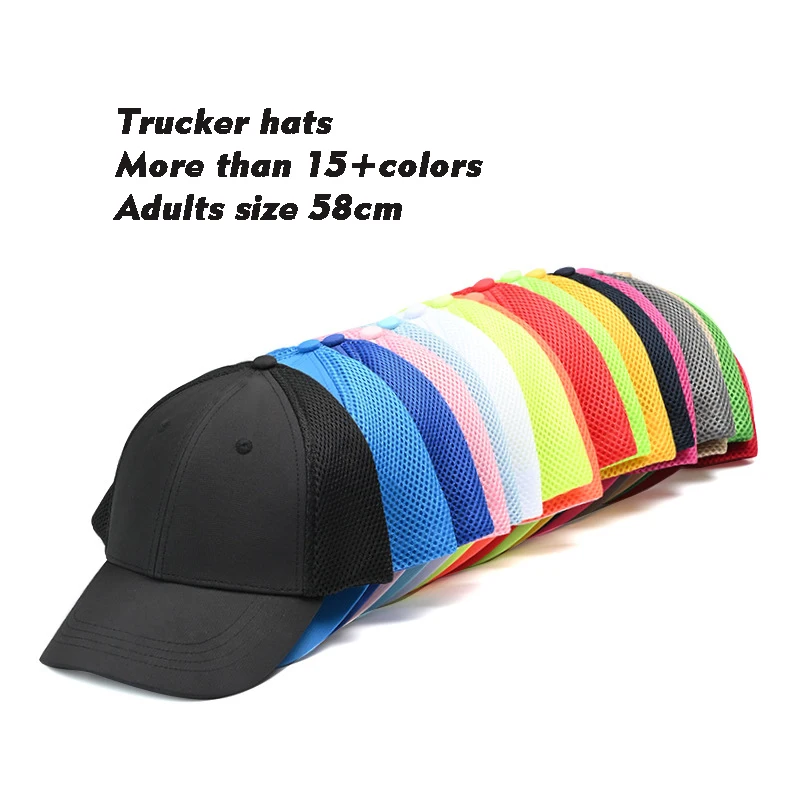 Summer Sun Protection Blank Plain Solid Color Visor Caps Wholesale Adjustable Custom Logo Cycling Sport Caps