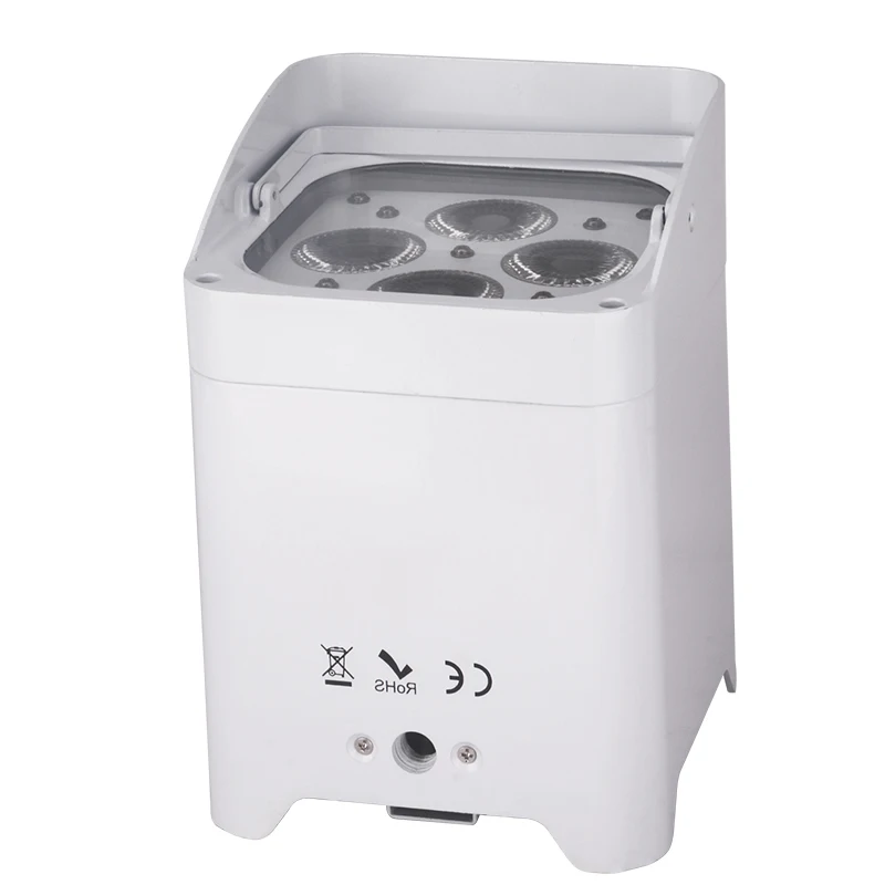 wireless uplight smart dj 4*18W RGBWA+UV led par can stage lighting/wireless dmx led uplight