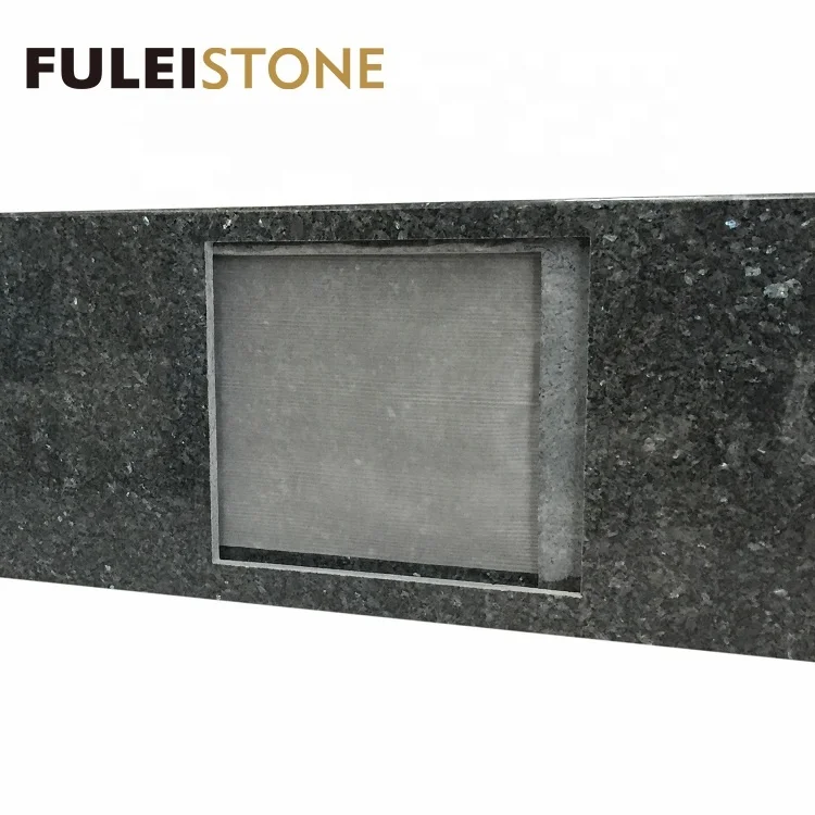 Norway Blue Pearl Granite epoxy resin kitchen countertop