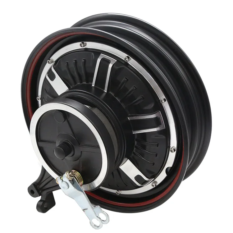 Can Be Customized Electric Motorcycle Motor 500-1000w DC Gearless Hub Locomotive Bishaft