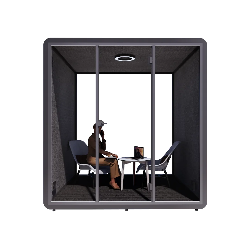 Meeting Soundproof Booth Acoustic Office Pod Phone Booth Working Public Telephone Booth
