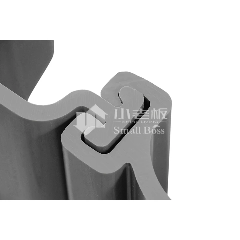 Durable 50+years Plastic Sheet Pile U type Vinyl seawall sheet pile pvc for Water Control Solutions