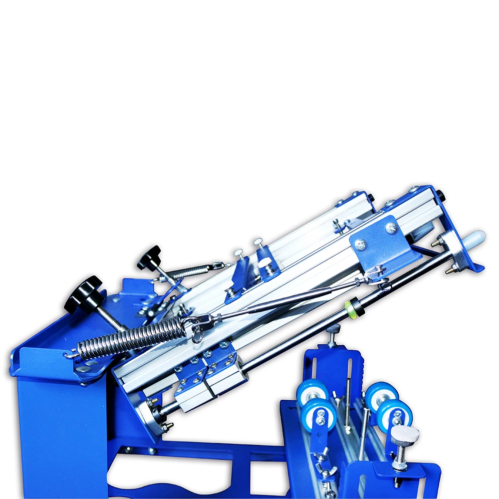 
manual bottle silk screen printing machine on glass bottle machine 