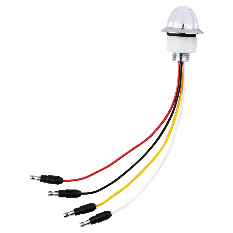 Dual color  watermelon 19 led truck side marker led lights IP67 roof light led for truck