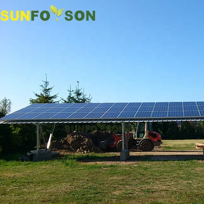 High Sales Carport Aluminum Pv Mounting Solar Panel Carport Mounting Bracket Solar Carport System