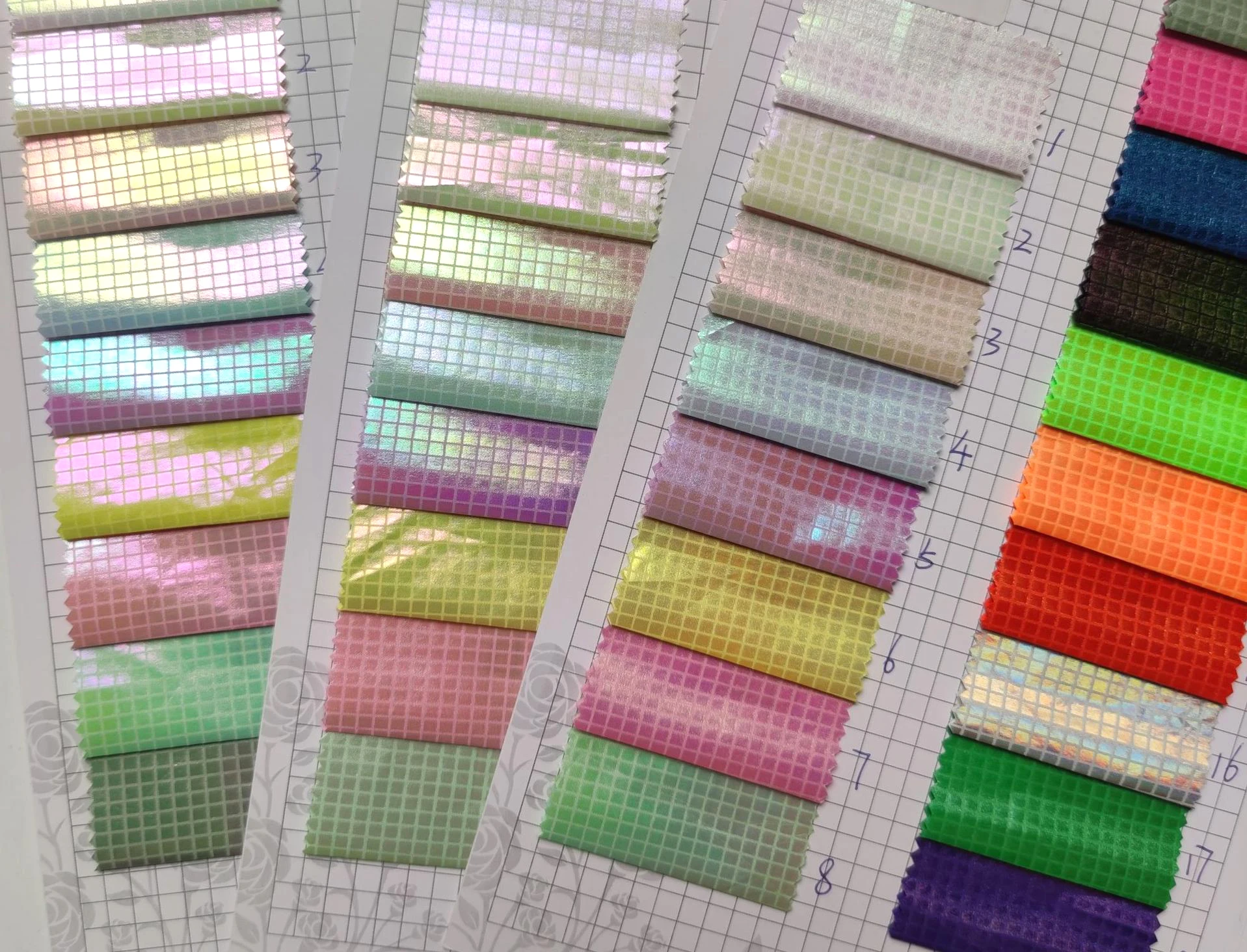 high quality Metallic Foil woven polyester ripstop glossy shiny PU coating glitter fabric for coat, jacket cloth