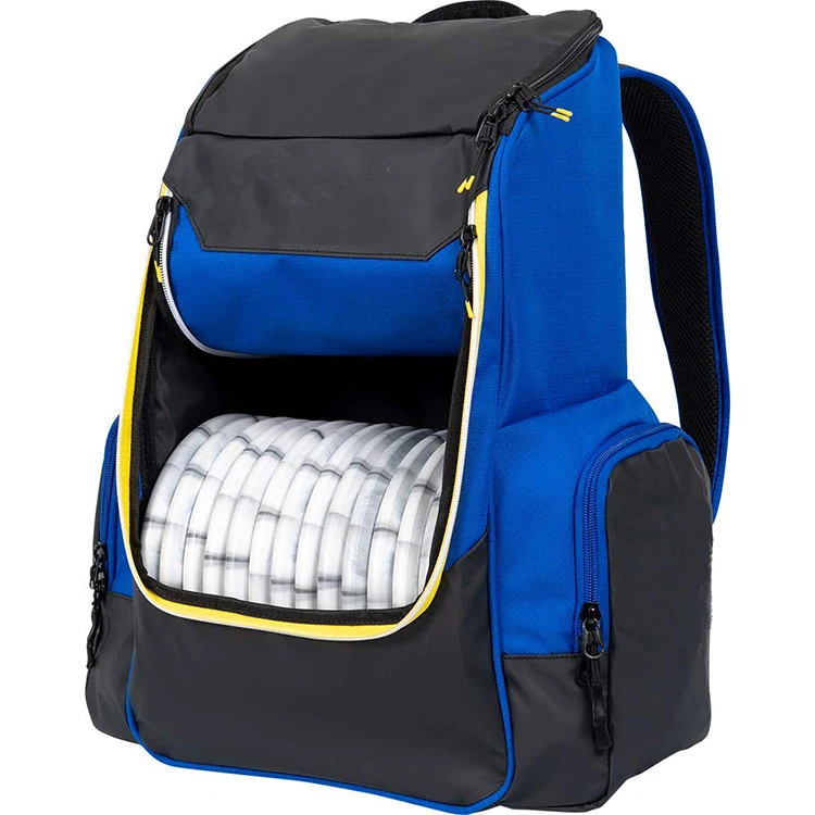 High quality Y-K-K zipper Duraflex buckle Disc Golf Backpack Bag