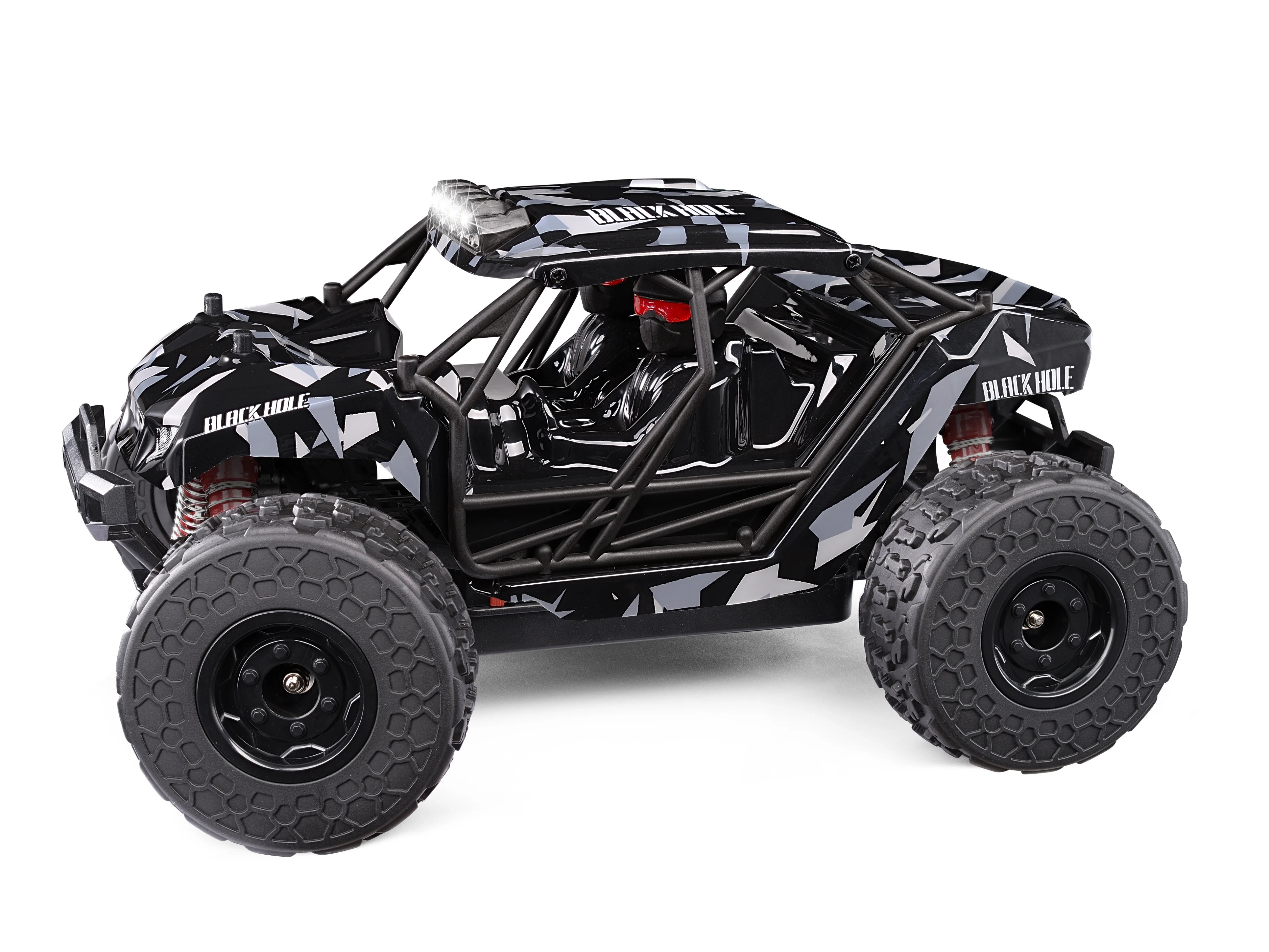 Полномасштабный 1/18 2 4 г Rc внедорожный грузовик в пустыне 4WD для скалолазания с подсветкой