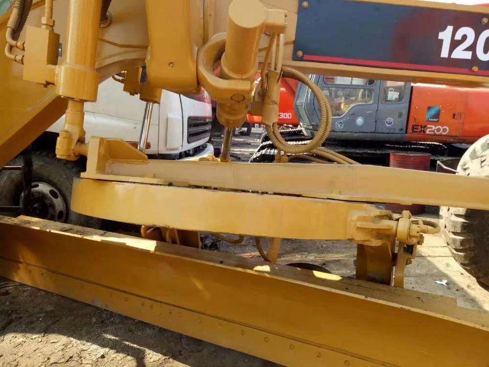 Used cat 120K Motor Grader, caterpillar 120K motor grader for sale, cat motor grader 120K from Japan