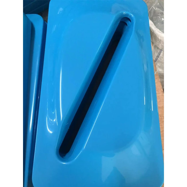 wholesale vacuum forming plastic colored trash cans garbage can covers Lid for trash can