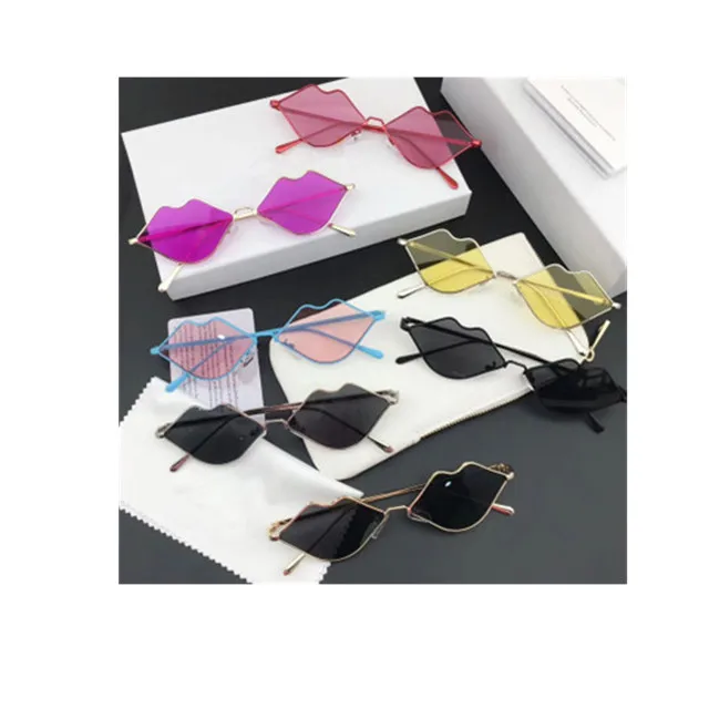 L617 солнцезащитные очки в форме губ для женщин 2019 новые сексуальные женские