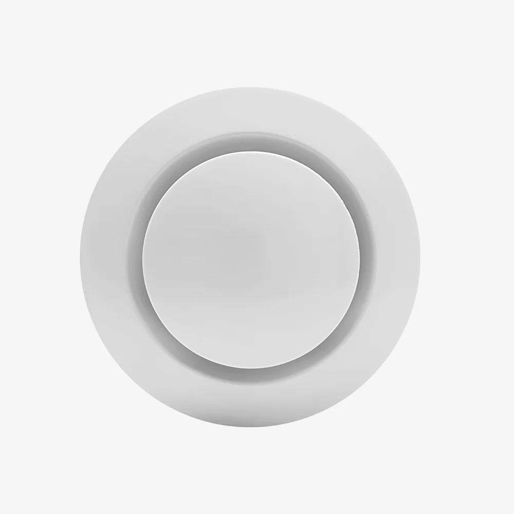 Indoor Ventilation Cover  System Round Controlled Wind ABS Plastic Diffuser Disc Adjustable Fresh Air Vent