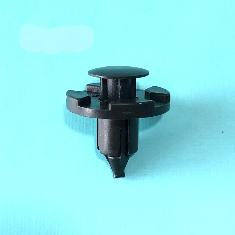 50X Plastic Rivet Trim Clips for Bumpers Splashguards Wheelarch Liner Car Fastener Clip Auto Bumper Fender Clips For Mitsubishi