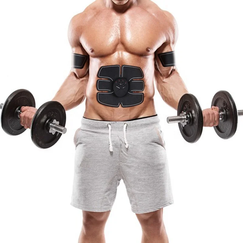EMS Wireless Muscle Stimulator Trainer Smart Fitness Abdominal Training Electric Body Slimming Massager Abdominal Trainer